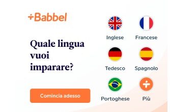 Prova gratis Babbel la prima lezione del corso di lingue e gratuita