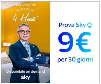 Sky lancia l offerta per provare Sky Q a soli 9 euro