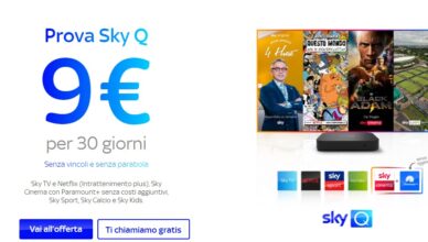 Sky lancia l offerta per provare Sky Q a soli 9 euro