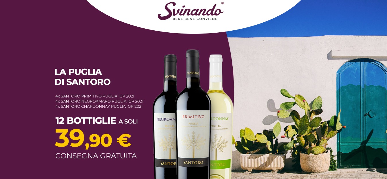 Santoro Puglia a 3990 2 Primitivo 2 Negroamaro 2 Chardonnay